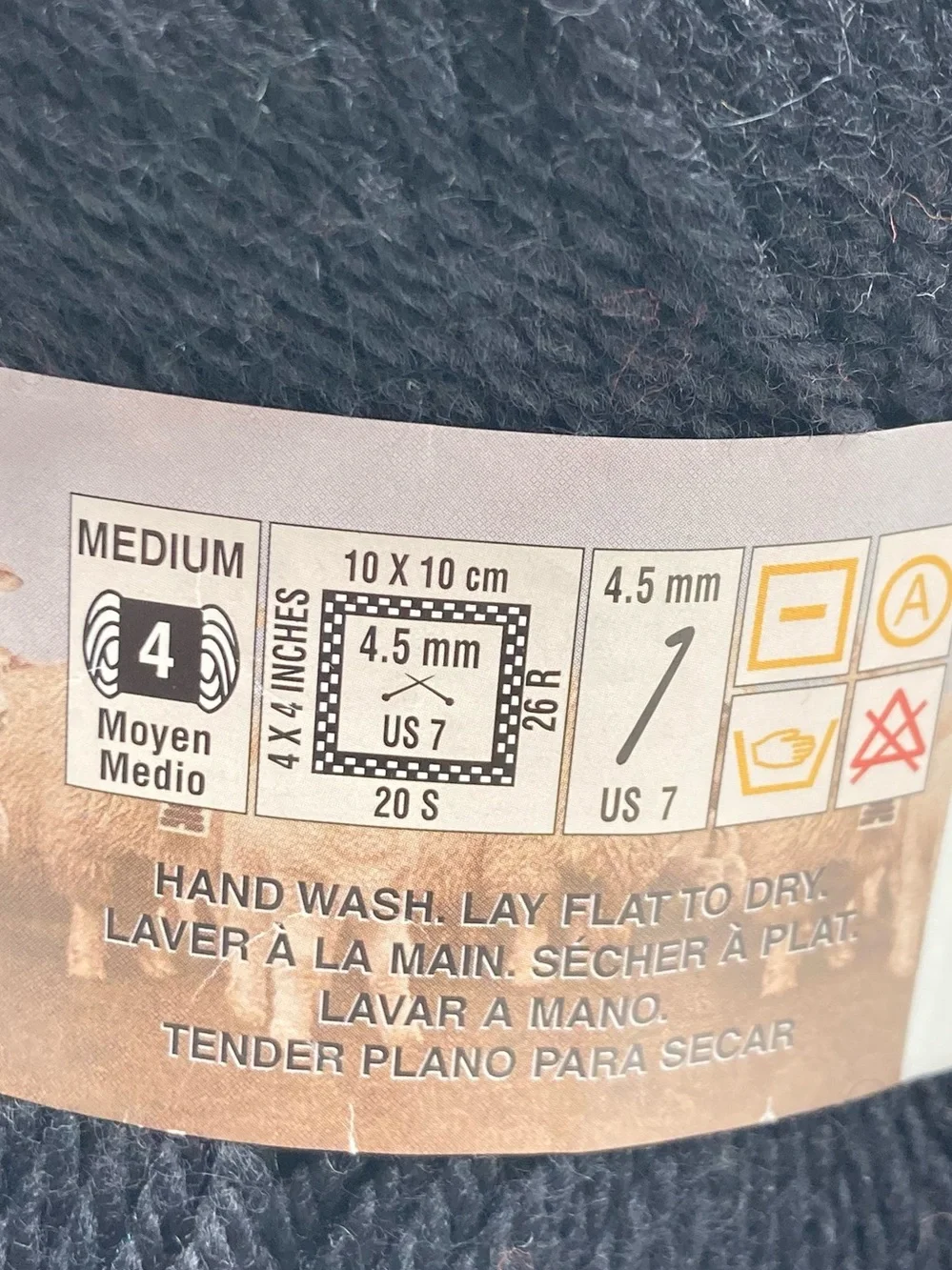 NEW Classic Wool Merino Yarn - Black